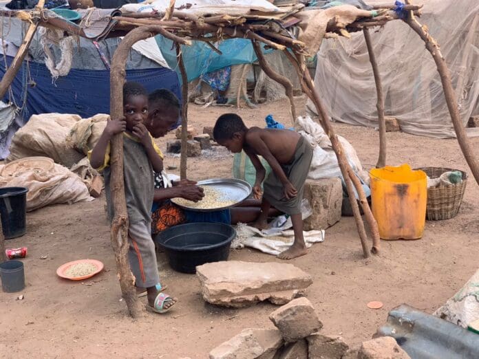 Kids at Benue IDP Camp