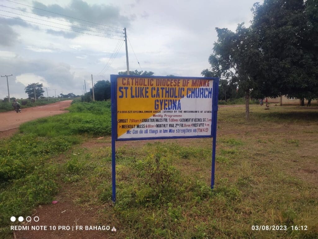 Photograph of Gyedna Parsonage. Photo by Fr Dauda Musa Bahago