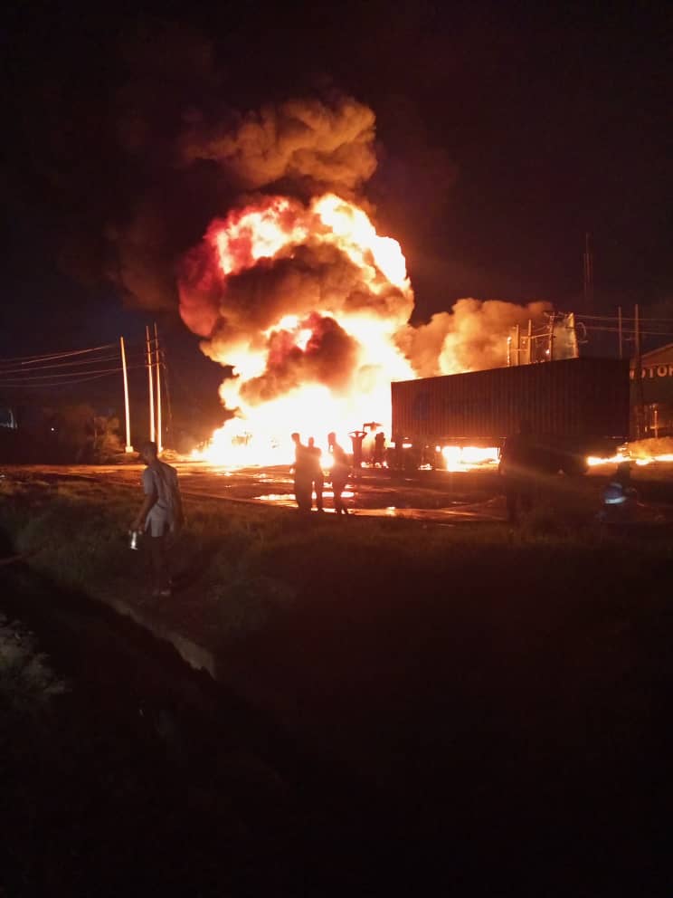 Scene of the accident. Credit: @LagosRescue on X.
