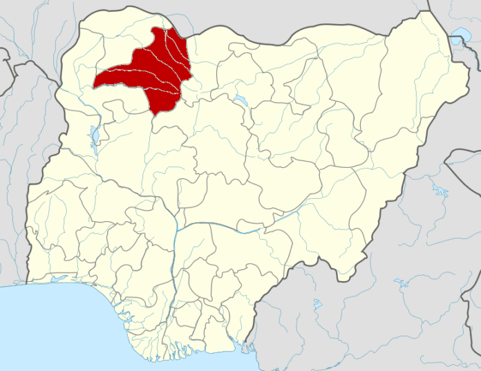 map of Zamfara within full map of Nigeria. Courtesy of Wikipedia.