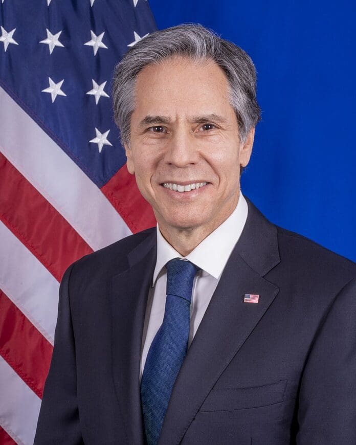 Secretary of State Antony J. Blinken, taken at the U.S. Department of State in Washington, D.C., on February 9, 2021. [State Department Photo by Ronny Przysucha/US State Dept.