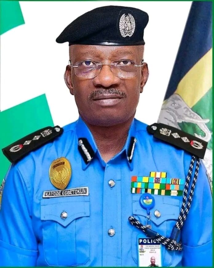 IGP Olukayode Egbetokun. Photo credit: Facebook/Nigeria Police Force.