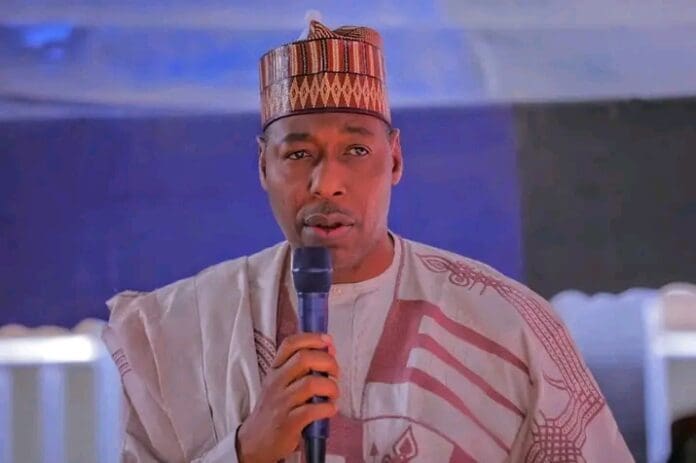 Governor Babagana Zulum. Photo credit: Facebook/The Governor of Borno State.