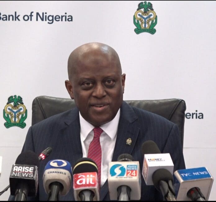 CBN Governor Olayemi Cardoso. Photo credit: X/@cenbank.
