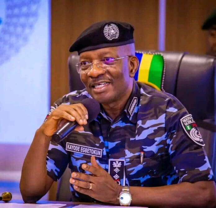 Inspector-General of Police Kayode Egbetokun. Photo credit: Facebook/Nigeria Police Force.