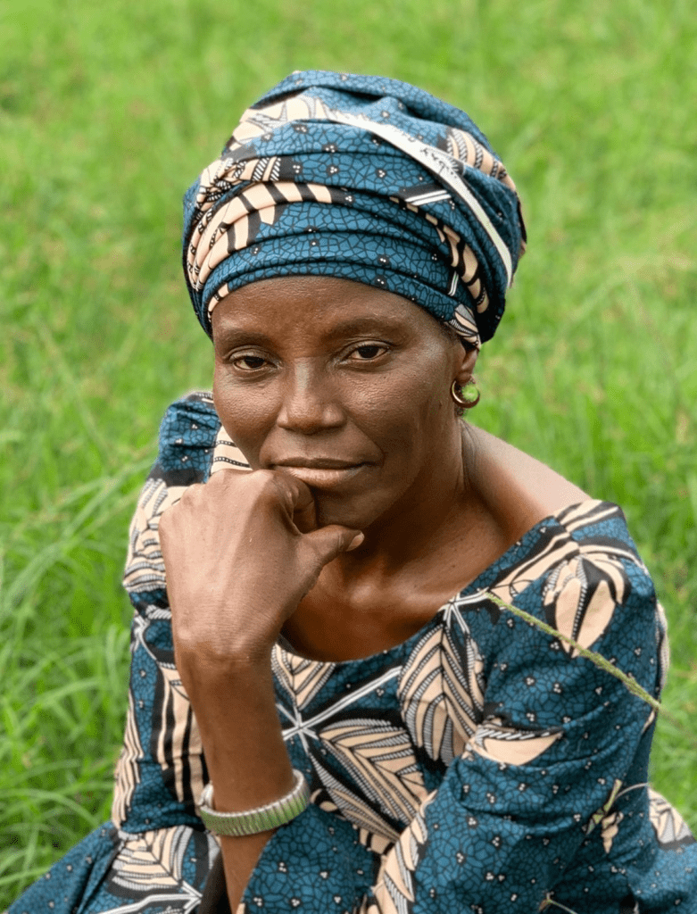 Ms. Hanatu  Ango, headmaster of the New Kuchingoro Elementary school in Abuja. credit: Mike Arnold
