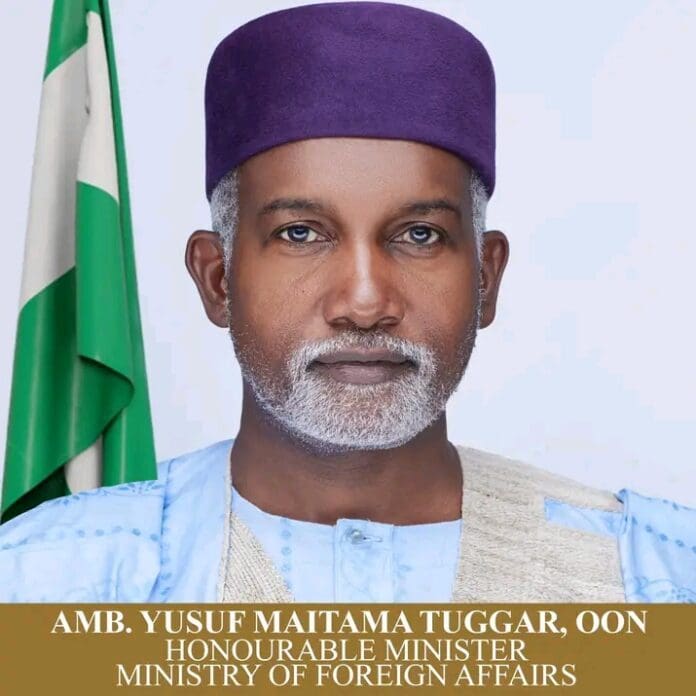 Minister Yusuf Tuggar. Photo credit: Facebook/Yusuf Maitama Tuggar.