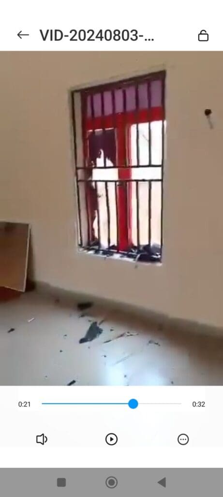 Living Faith Church Daura which was vandalised by Muslim extremists Courtesy Olikita Ekani