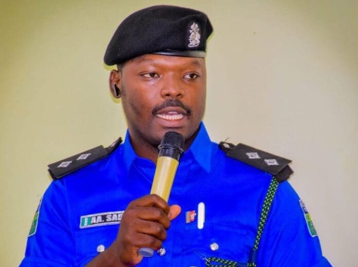 ASP Sadiq Aliyu. Photo credit: X/@Hideemer_.
