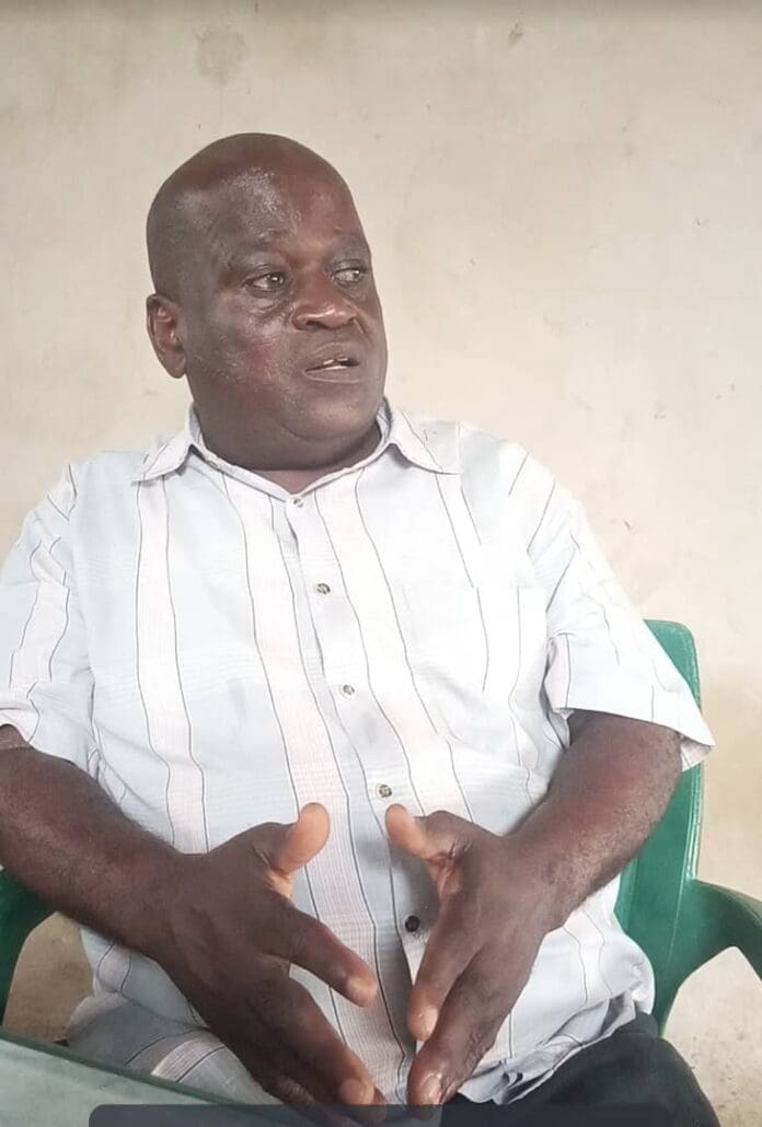 Theophilus Ahamgba Ayati, whose great grandfather founded Ayati Town. Credit Mike Odeh James