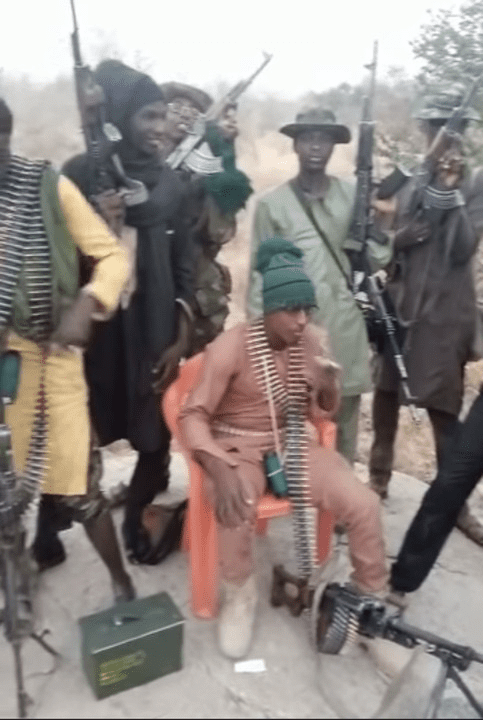 Undated photo of bandits in Zamfara Forest. Wikimedia Commons.