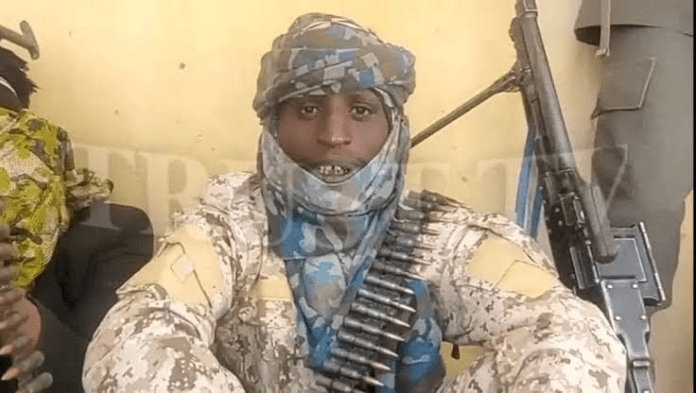 Crime kingpin Bello Turji, from a screen shot of the video he posted on social media. Credit: Bello Turji.
