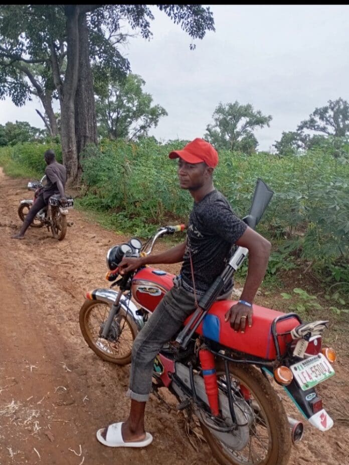 Citizen guards serve as first and last line of defense in Agatu County. Credit: Mike Odeh James.