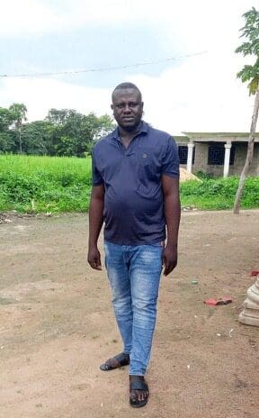 Umar Saidu, an Egwuma community spokesman. Credit: Mike Odeh James.