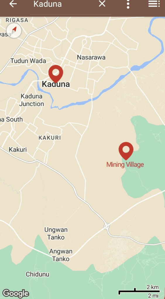Mining village near Kaduna
