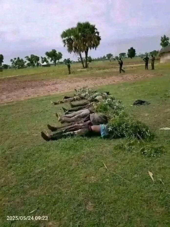 Victims of Yelwata Massacre by Fulani Jihadists. Photo by Mike Odeh James.