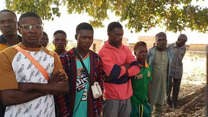 Kajuru people displaced by Fulani Terrorists from their ancestral lands Credit Mike Odeh James .