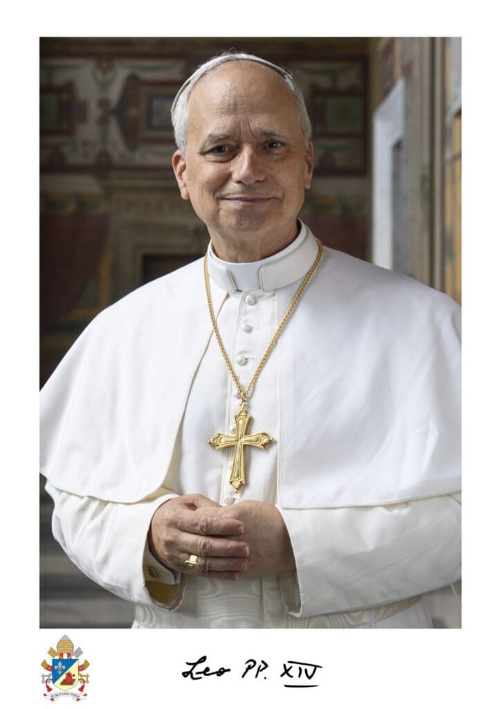 Offiical Vatican photograph of Pope Leo XIV.