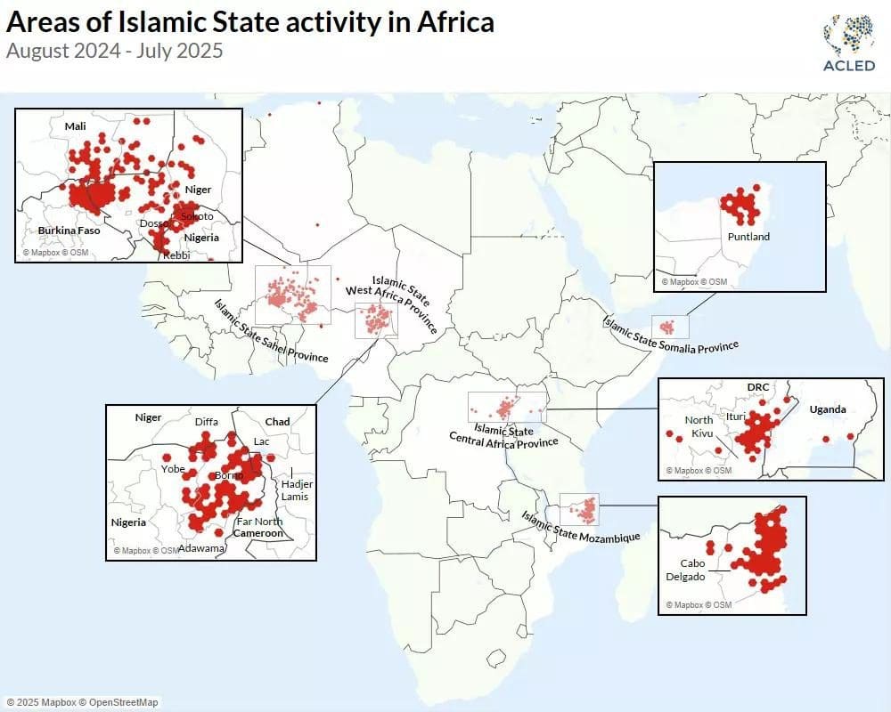 Map by ACLED.