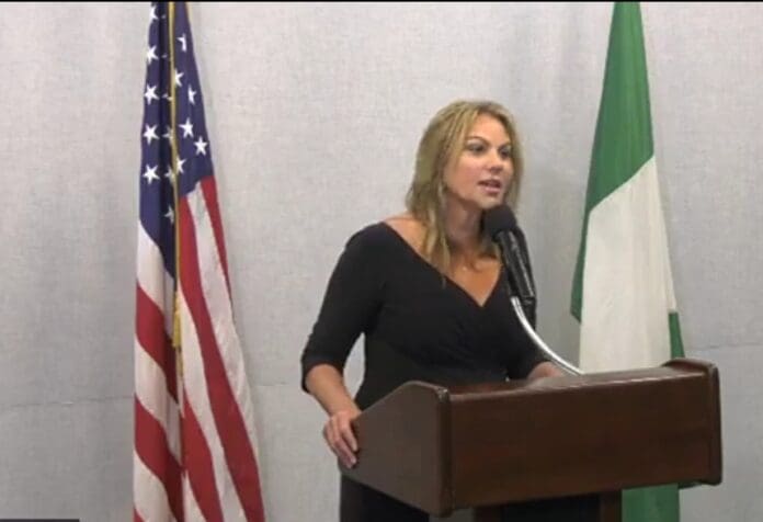 Lara Logan, Award-winning Investigative Journalist helps expose the real story behind the genocide of Christians in Nigeria. Credit: Zoom.