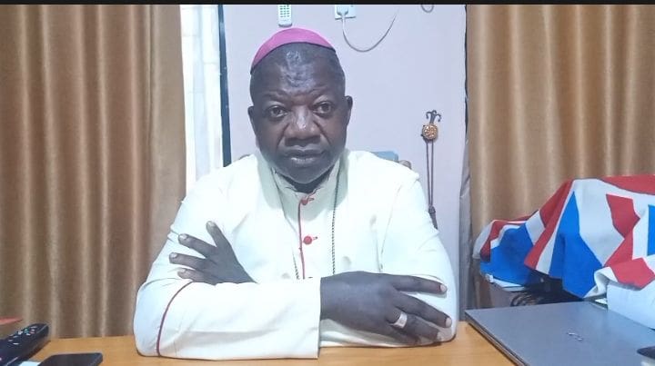 Bishop Mark Maigida Nzukwein 
Credit Mike Odeh James . 