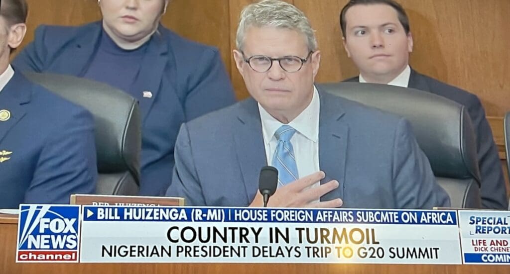 Fox News reports House Africa Subcommittee 11 / 20