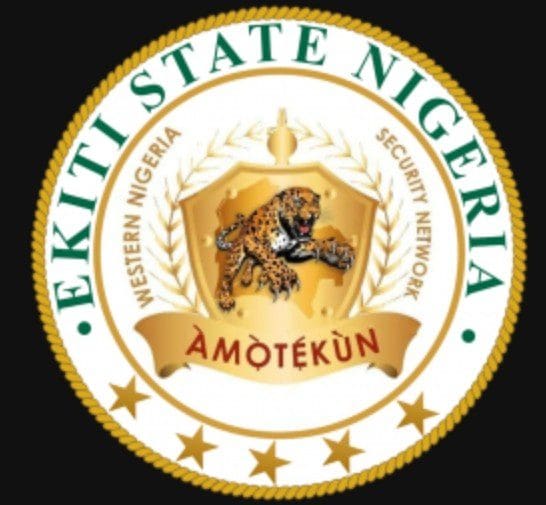 Ekiti state Amotekun Corps emblem. Picture Courtesy: Ekiti state government.