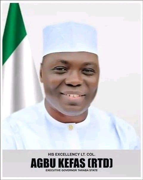 Governor Kefas Agbu of Taraba State Credit Facebook Page of Kefas