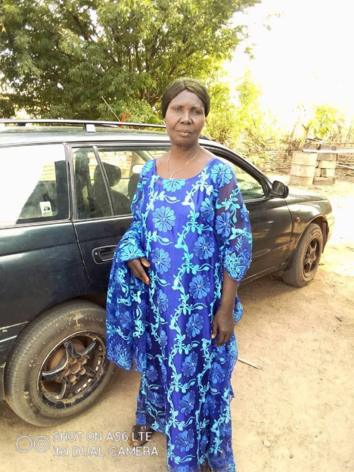 Mrs. Bolajoko Grace Lolade, kidnapped by Ansaru terrorists in Eruku-Egbe, Yagba West county, Kogi state. Picture Courtesy: Egbe Mekun Media.