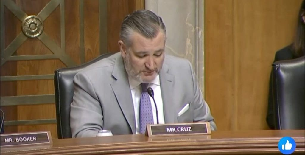 US Sen Ted Cruz
Credit: Cruz Facebook photos.