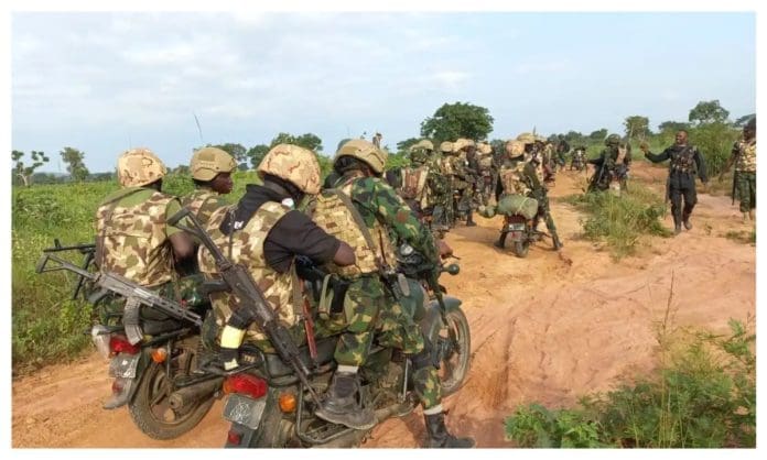 Troops of Operation Whirl Stroke (OPWS) Credit: OPWS archive