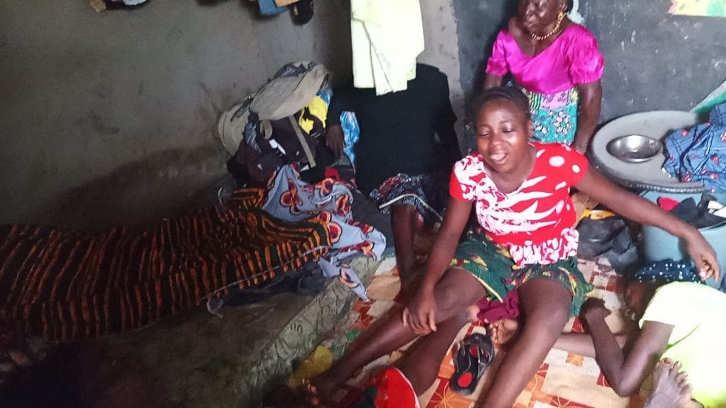 15 year old Agnes lost her father, the community leader of Ngbra-Zongo Lawrence Zongo TruthNigeria
