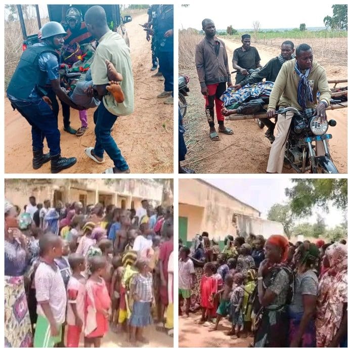 ome recovered Corpses and displaced residents of Udege-Kasa Community after the April 2&3 Fulani terrorist attacks Credit: Udege-Kasa Community archive