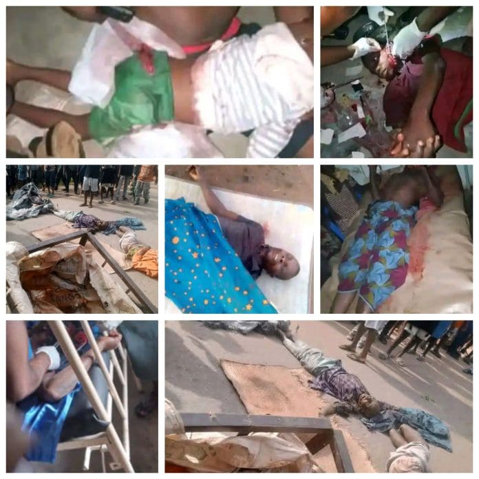 Victims of Fulani terrorist attack on Sai Community Credit: Katsina-Ala County Archive